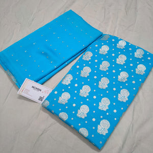 Firozi Handloom Pure Khaddi Georgette Banarasi Suit