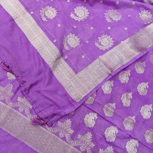 Mauve Tilasmi Carry Katan Silk Banarasi Suit