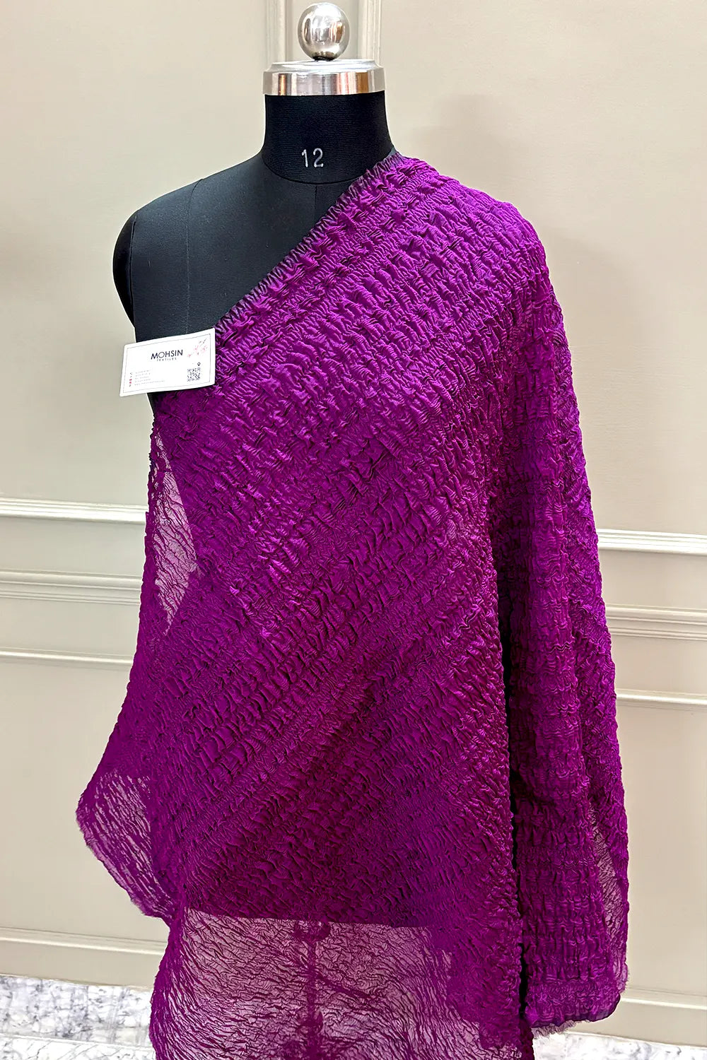 Purple Crush Banarasi Silk Dupatta