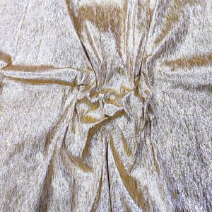 Gold Sona Jharna Shimmer Silk Banarasi Fabric