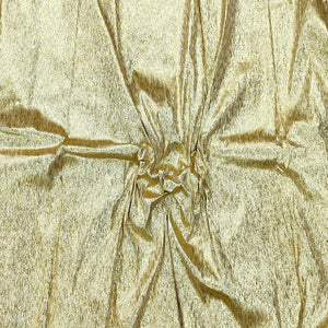 Gold Sona Jharna Shimmer Silk Banarasi Fabric