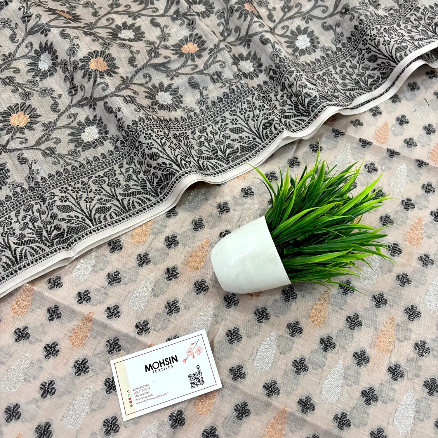 Onion Resham Zari Banarasi Silk Suit