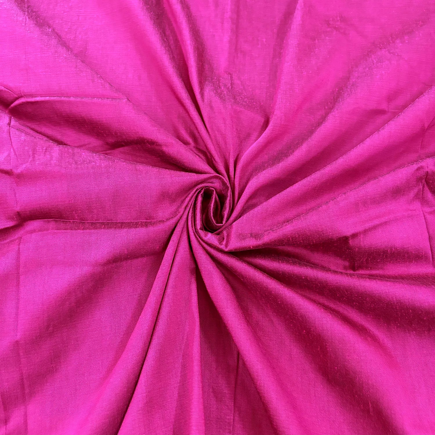 Pink Plain Cotton Silk Fabric