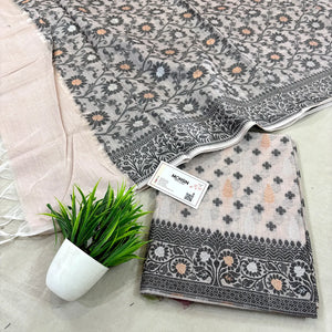 Onion Resham Zari Banarasi Silk Suit