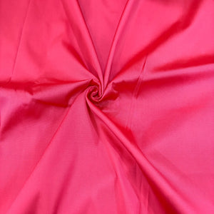 Peach Plain Satin Silk Fabric