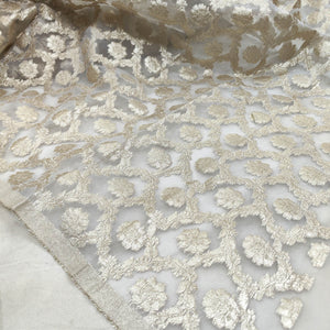 Dyeable 24 Kalli Organza Silk Banarasi Handloom Lahenga Blouse