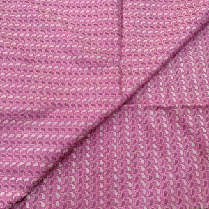 Pink Surahi Jaal Cotton Silk Banarasi Suit