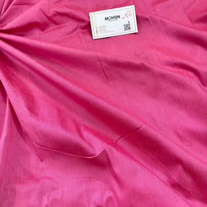 Light Pink Plain Cotton Silk Fabric