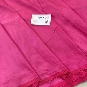 Light Pink Plain Cotton Silk Fabric