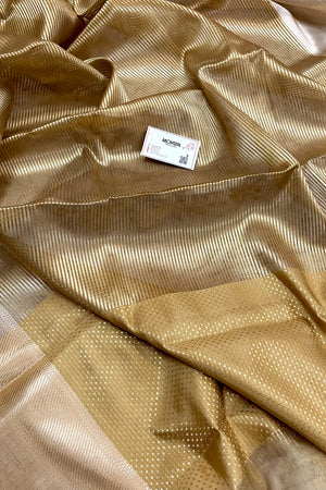 Rani Mukherjee Gold Tissue Silk Banarasi Saree