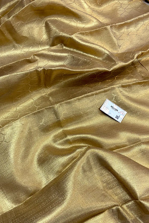 Gold Tissue Silk Banarasi Saree