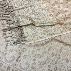 Beige Angoori Kalli Cotton Silk Banarasi Suit