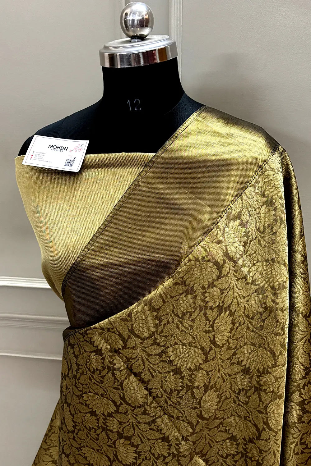 Black Tissue Silk Banarasi Saree