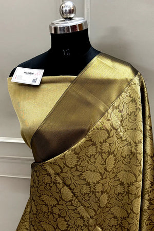 Black Tissue Silk Banarasi Saree