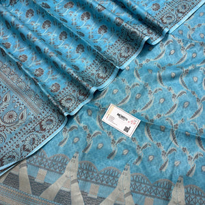 Firozi Namo Ghat Cotton Silk Banarasi Suit