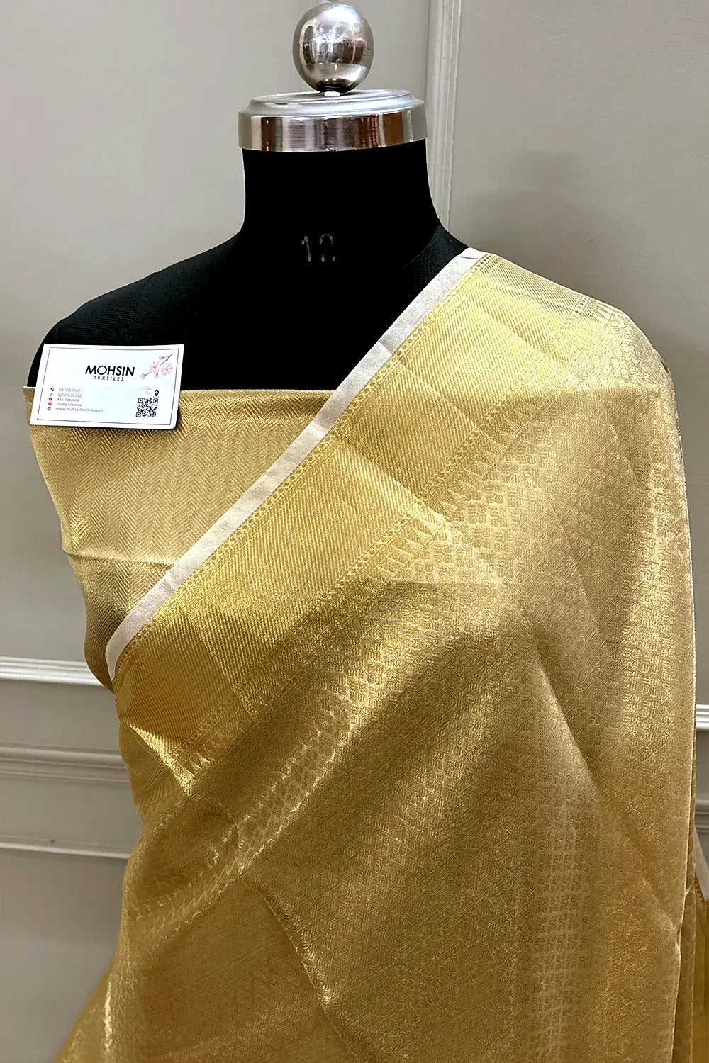 Gold Tissue Silk Banarasi Saree