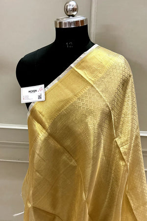 Gold Tissue Silk Banarasi Saree