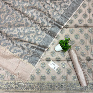 Onion Resham Banarasi Silk Suit