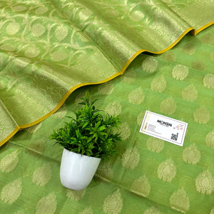 Pista Uggi Dhan Buti Banarasi Silk Suit