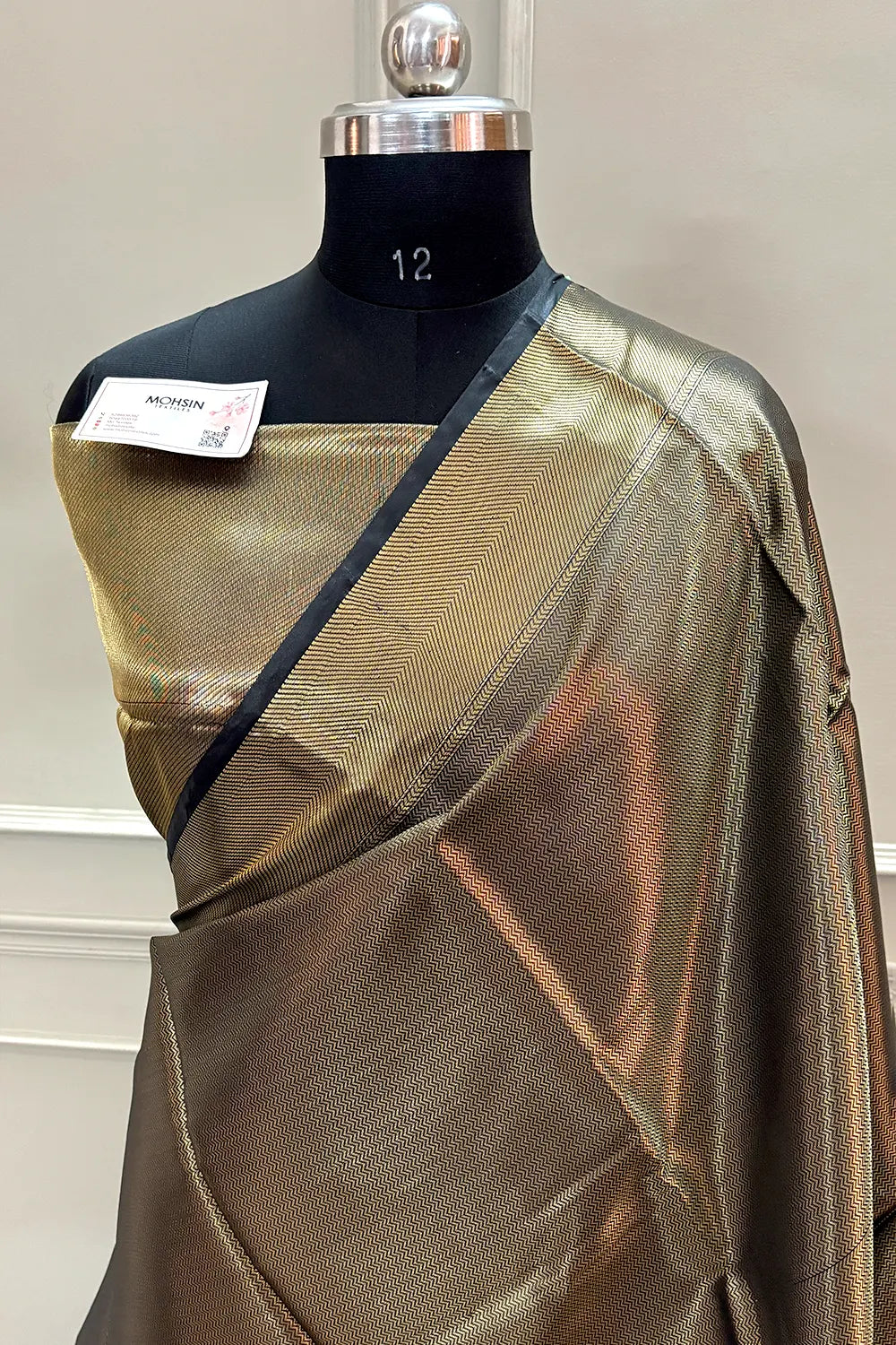 Sai Pallavi Black Tissue Silk Banarasi Saree