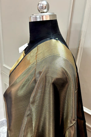 Sai Pallavi Black Tissue Silk Banarasi Saree