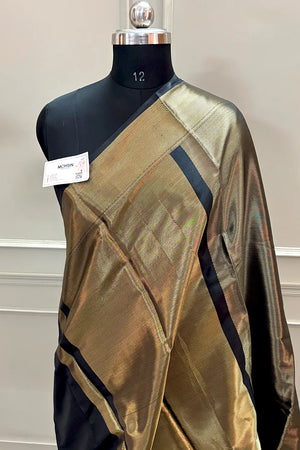 Sai Pallavi Black Tissue Silk Banarasi Saree
