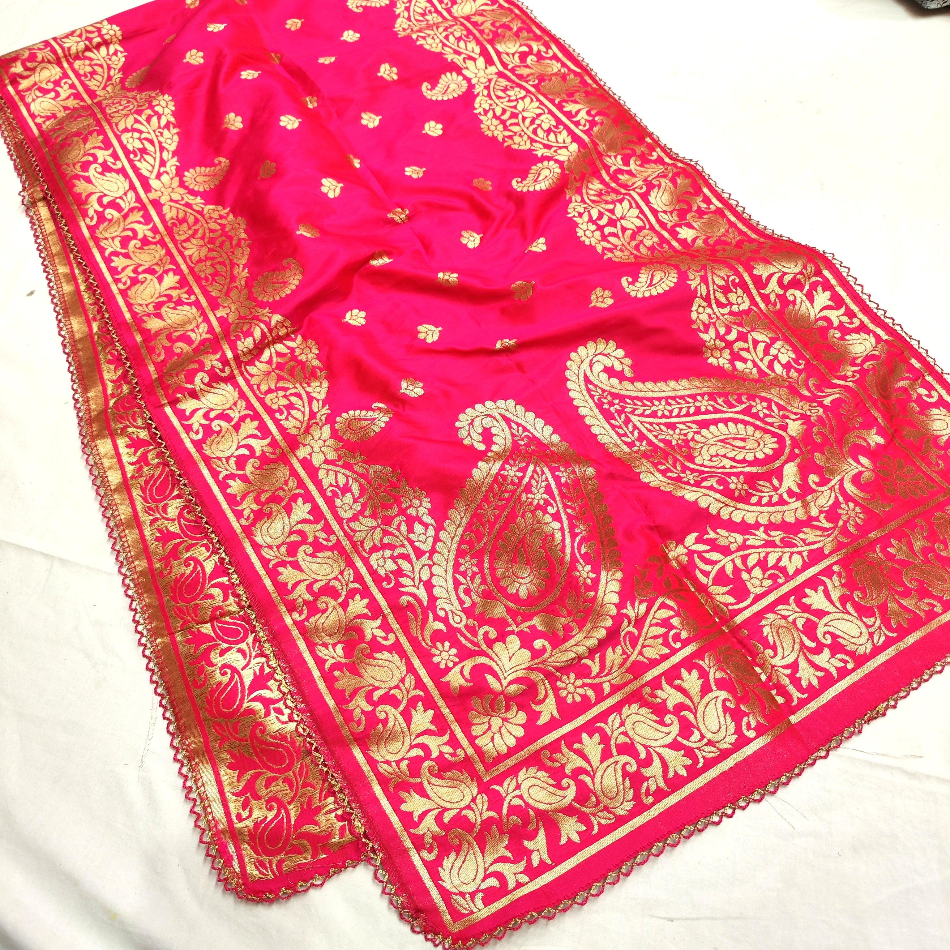 Gorgeous Fancy Stole For Wedding, Party, Occasion. Softess Fabric Zari Work Not Prickly.