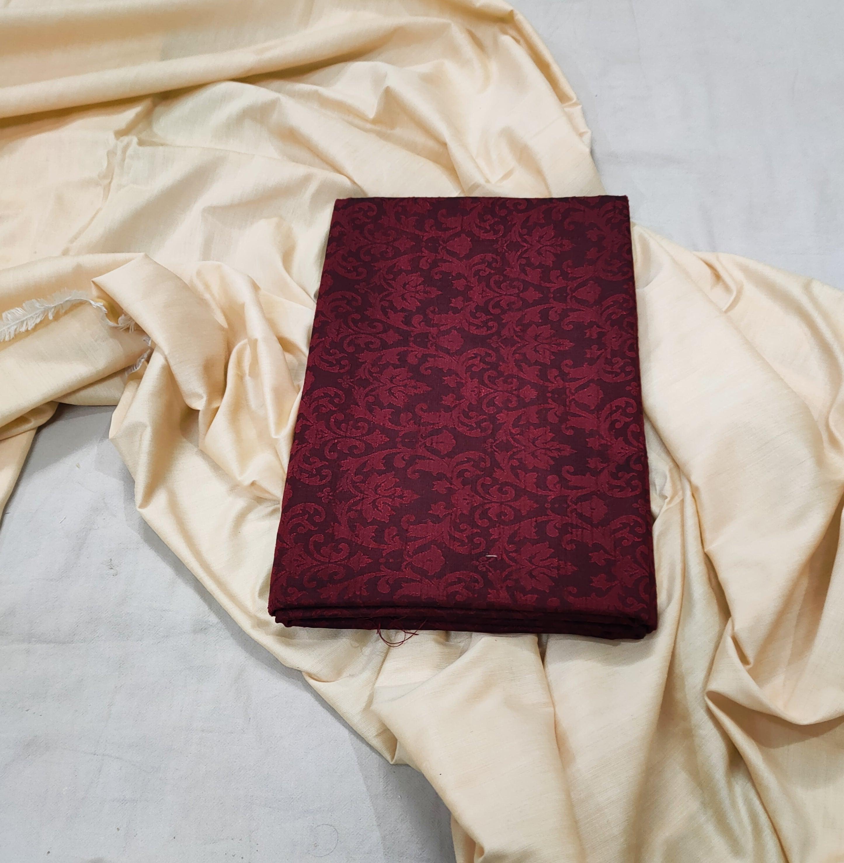 Stylish Wedding Kurta Pajama For Men Brocade Silk. Best For Party, Occasion, Wedding