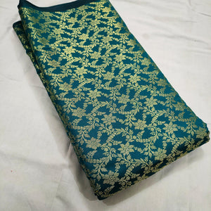 Sunflower Jaal Style Santan Silk Fabrics - Mohsin Textiles