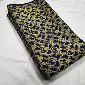 Sunflower Jaal Style Santan Silk Fabrics - Mohsin Textiles