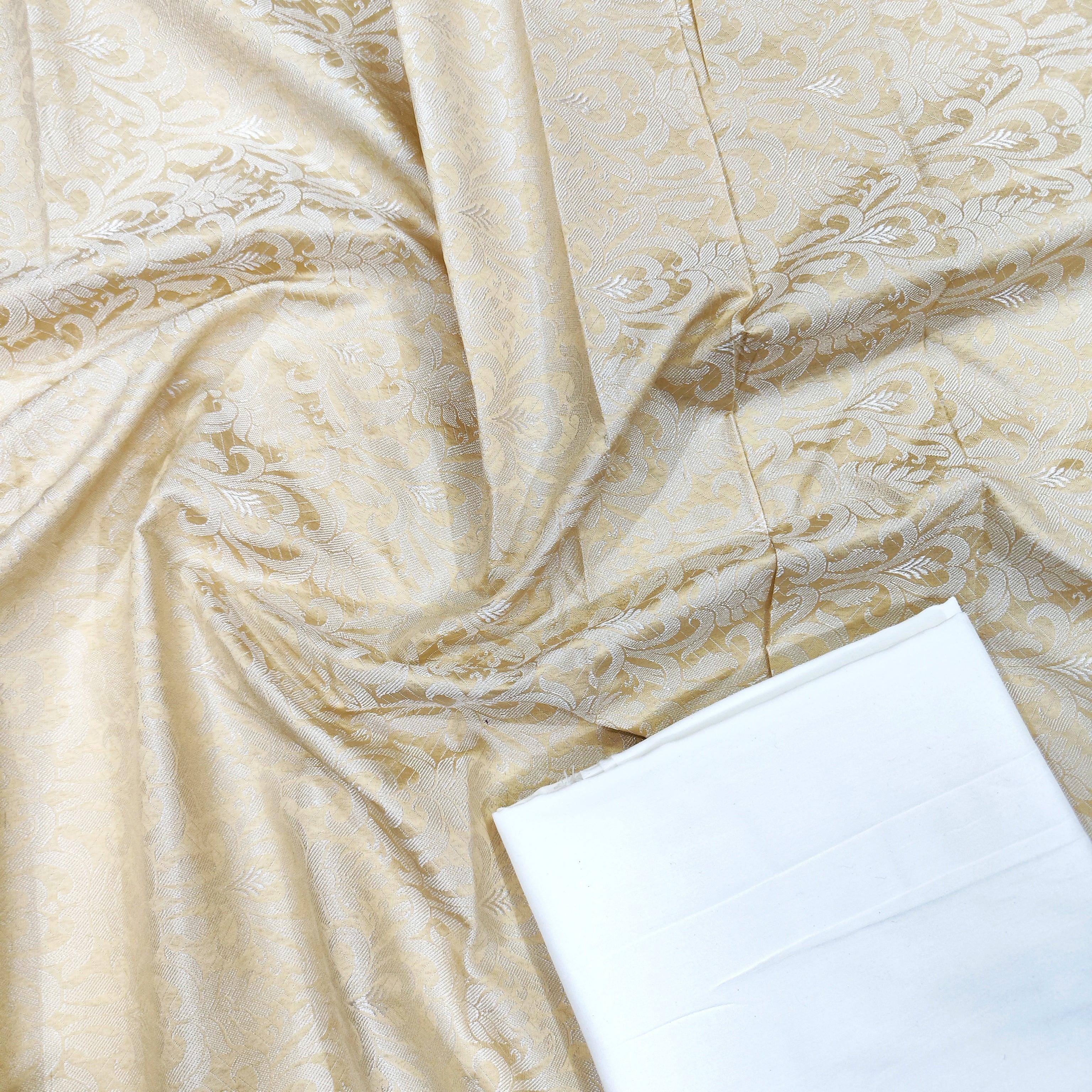 Beautiful Tanchoi Silk Kurta Pajama - Mohsin Textiles