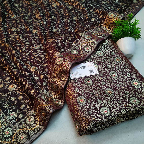 Kimkhab gharara online shopping Clearance