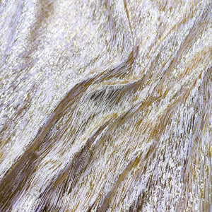 Gold Sona Jharna Shimmer Silk Banarasi Fabric