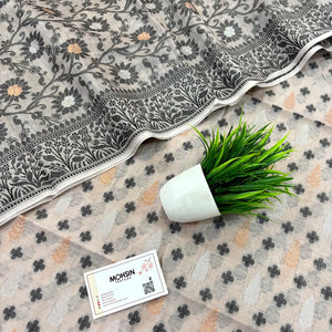 Onion Resham Zari Banarasi Silk Suit