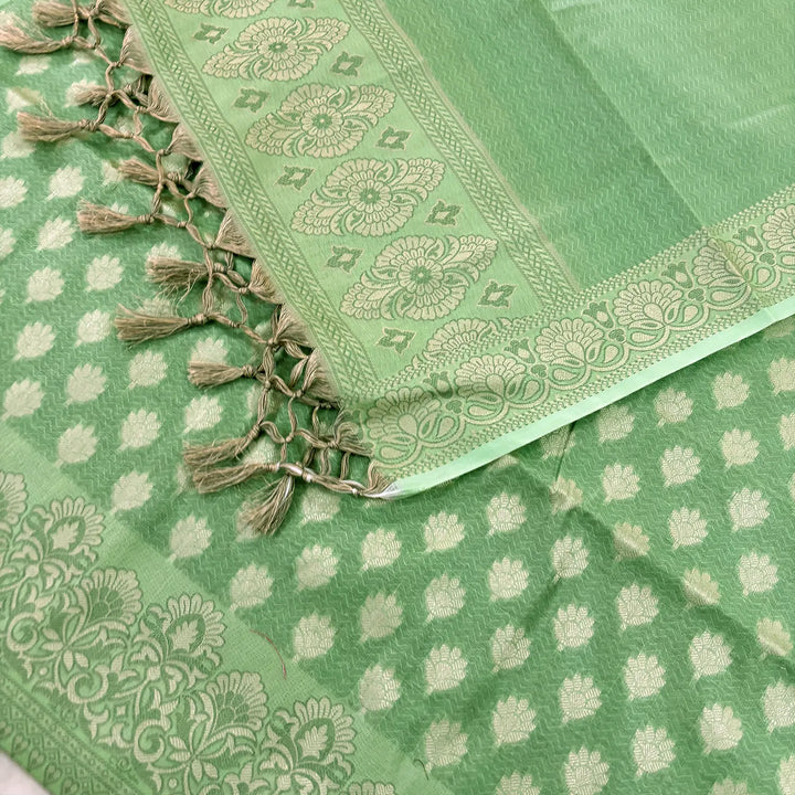 Pista Avatar Cotton Silk Banarasi Suit