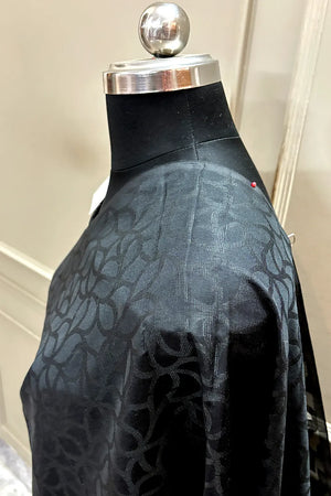 Black Resham Silk Banarasi Saree