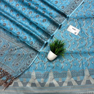Firozi Namo Ghat Cotton Silk Banarasi Suit