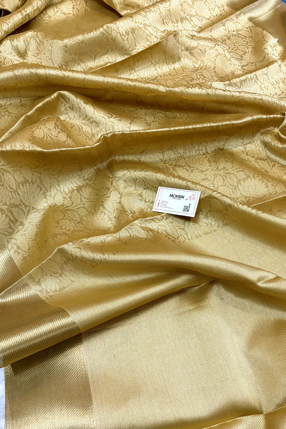 Gold Tissue Silk Banarasi Saree