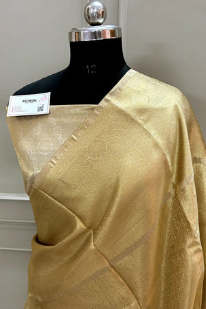 Gold Tissue Silk Banarasi Saree