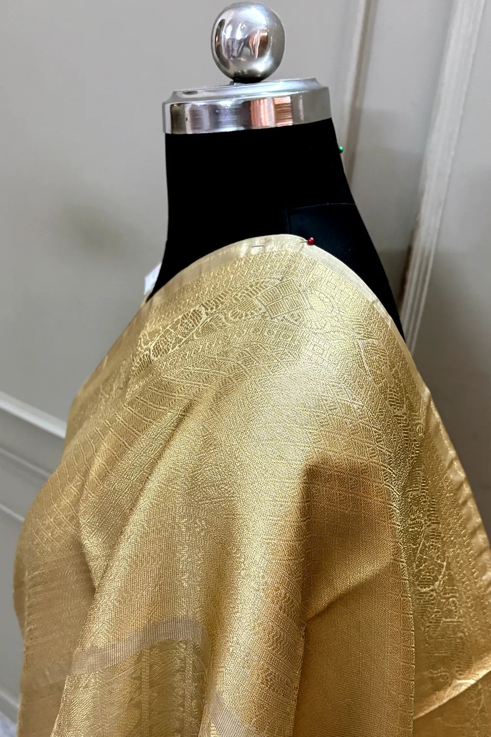 Gold Tissue Silk Banarasi Saree