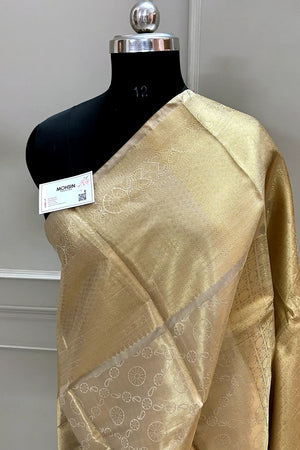 Gold Tissue Silk Banarasi Saree
