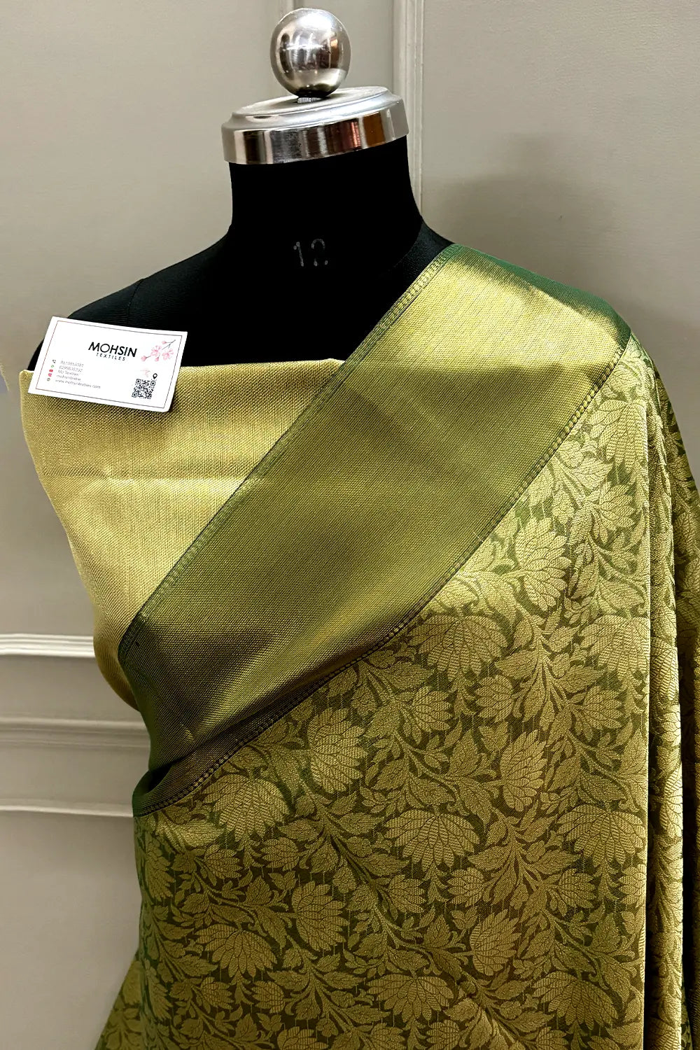 Green Tissue Silk Banarasi Saree