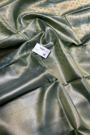 Mint Tissue Silk Banarasi Saree