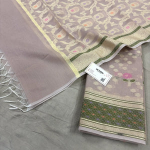 Onion Beige Resham Banarasi Silk Suit