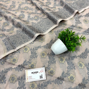 Onion Peach Resham Banarasi Silk Suit