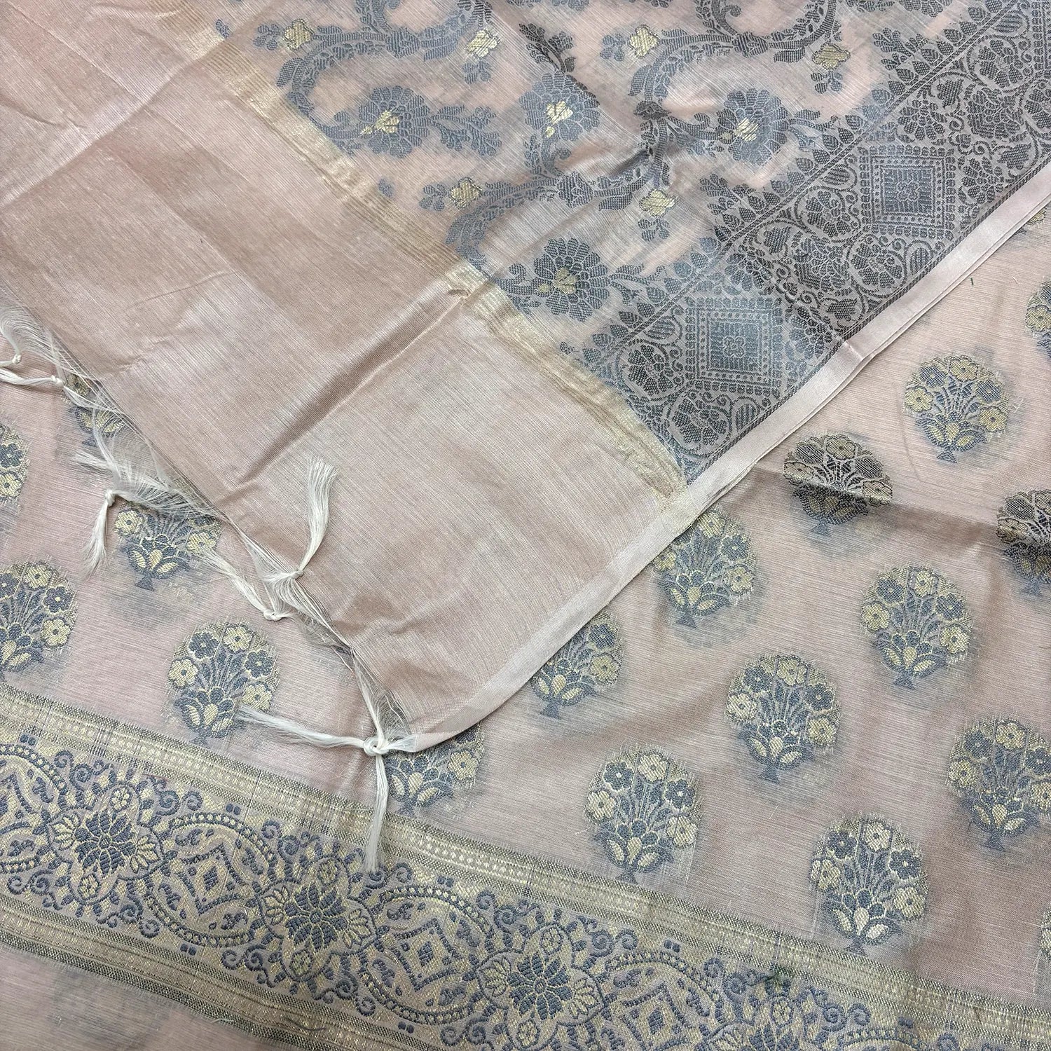 Onion Resham Banarasi Silk Suit