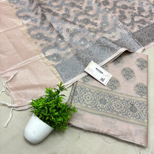 Onion Resham Banarasi Silk Suit