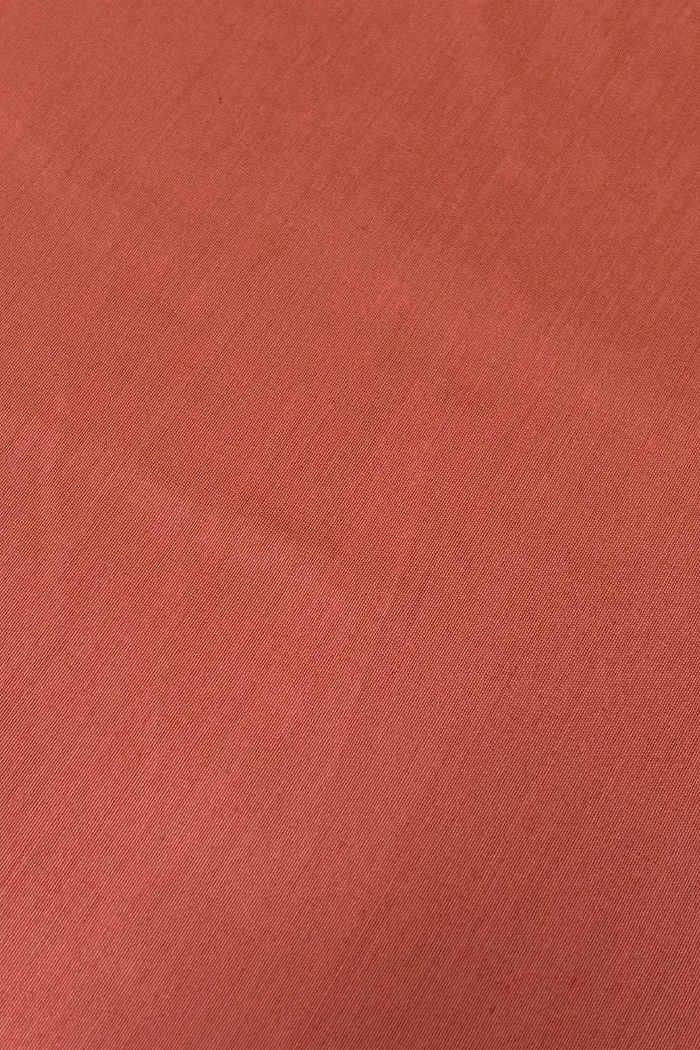 Peach Plain Cotton Silk Banarasi Fabric