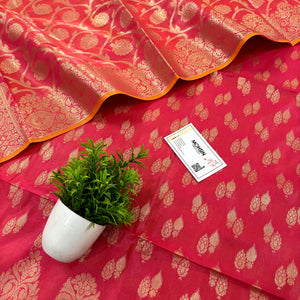 Pink Kalgha Lau Banarasi Silk Suit