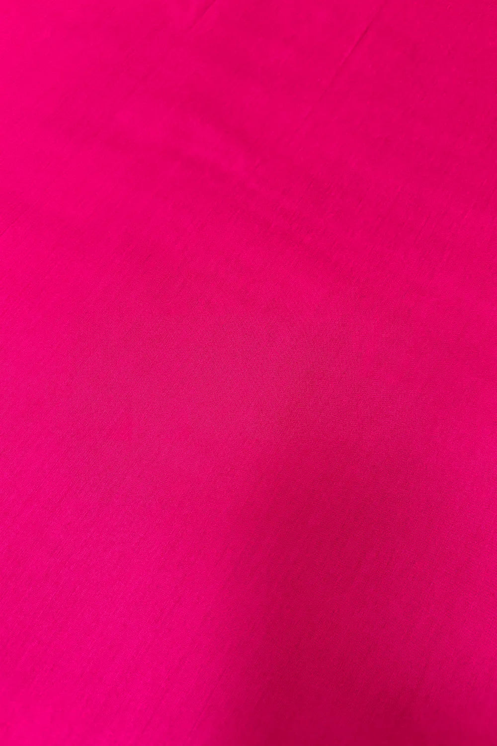 Pink Plain Cotton Silk Banarasi Fabric